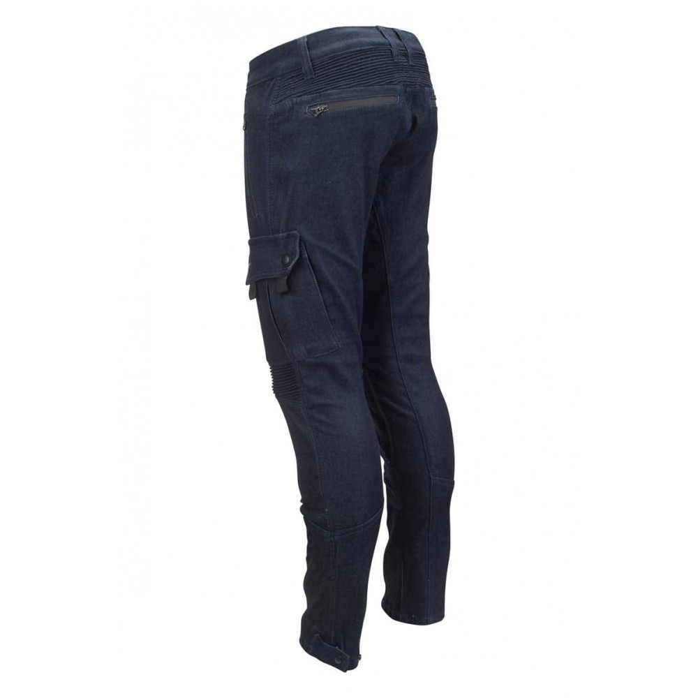 PES Cargo Blue Motorcycle Jeans – Level 2 Protectors, PES Invicta Technology™ AA Single-Layer