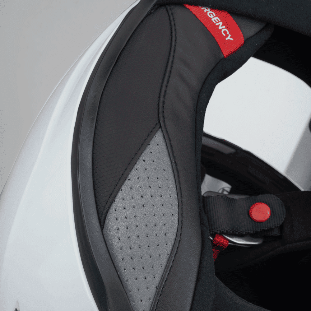 Casca Moto Integrală PES M3-922, Ochelari Polarizați, Protecție Full Face pentru Motocicletă, Scuter și ATV, ECE R22-06, DOT, Alba
