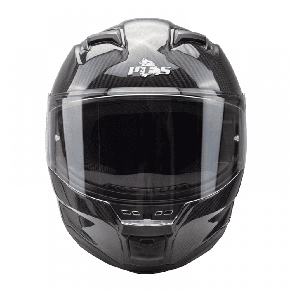 Cască Moto Full Carbon PES RO1 - Certificări ECE 22.06 & DOT, Vizieră Fotocromatică + Vizieră Normală, Ventilație Avansată