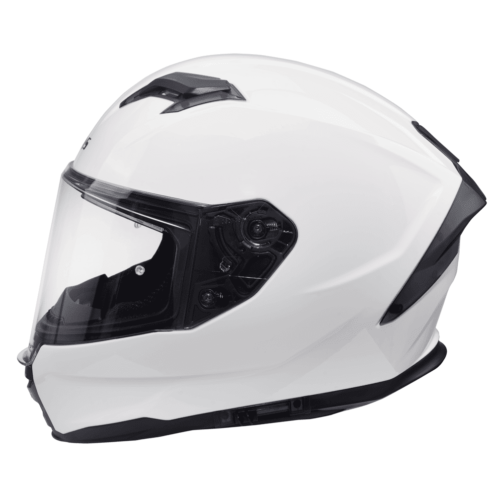 PES M3-922 Full-Face Motorcycle Helmet with Polarized Sunglasses, Full-Face Protection for Motorcycle, Scooter and ATV, ECE R22-06, DOT, White PES M3-922 Full-Face Motorcycle Helmet with Polarized Sunglasses, Full-Face Protection for Motorcycle, Scooter and ATV, ECE R22-06, DOT, White