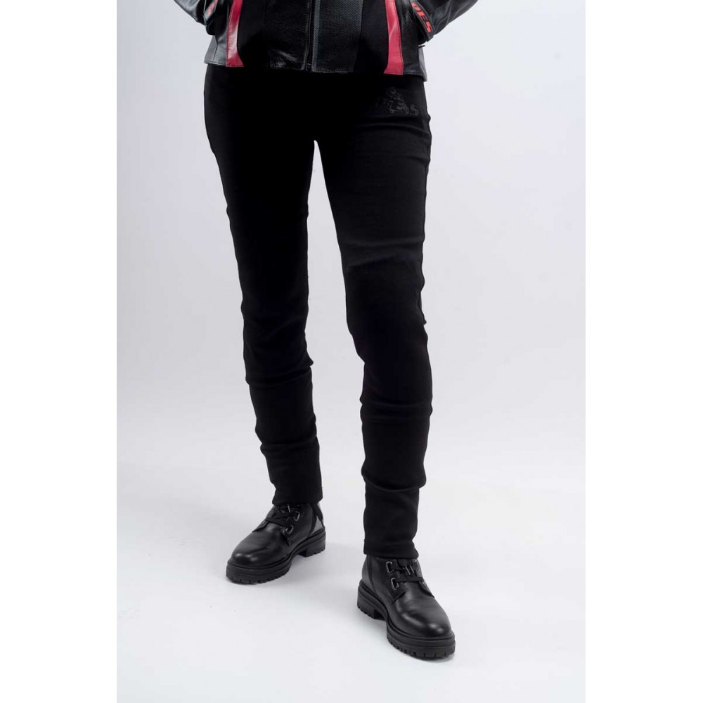 PES Silueta Women's Motorcycle Leggings – Single-Layer, AA Certified, Level 2 Protectors