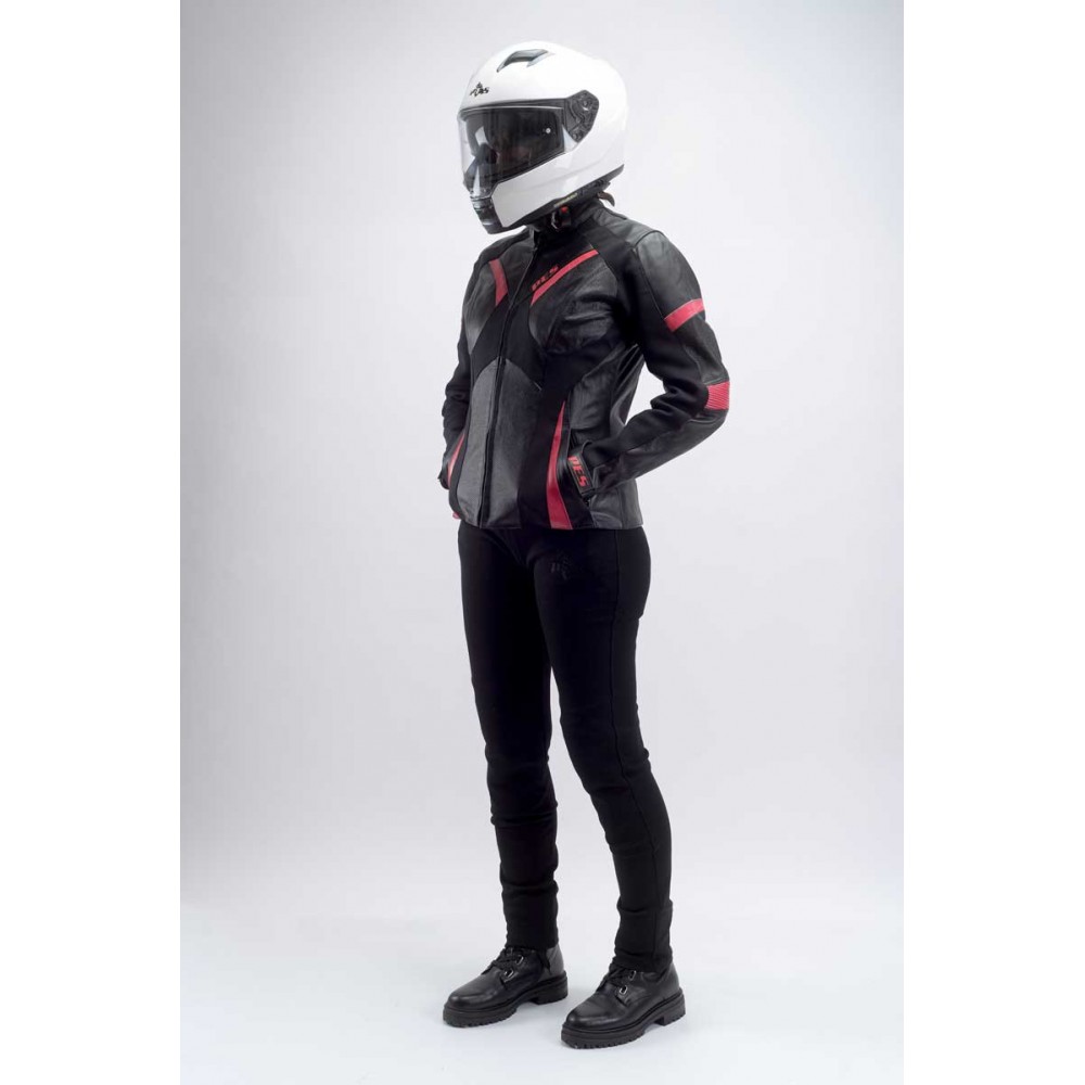 PES Silueta Women's Motorcycle Leggings – Single-Layer, AA Certified, Level 2 Protectors
