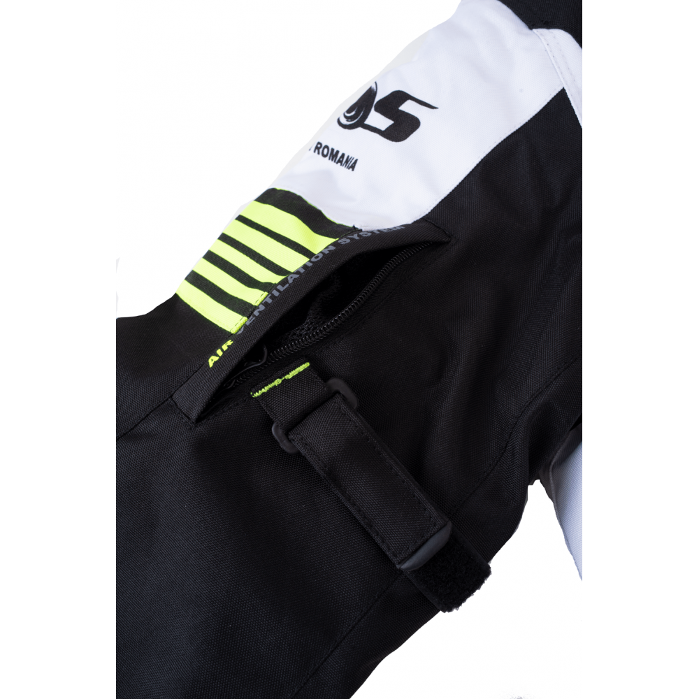 PES Grand 4-Season Motorcycle Jacket with CE Level 2 Protectors, Waterproof, Removable Winter Liner