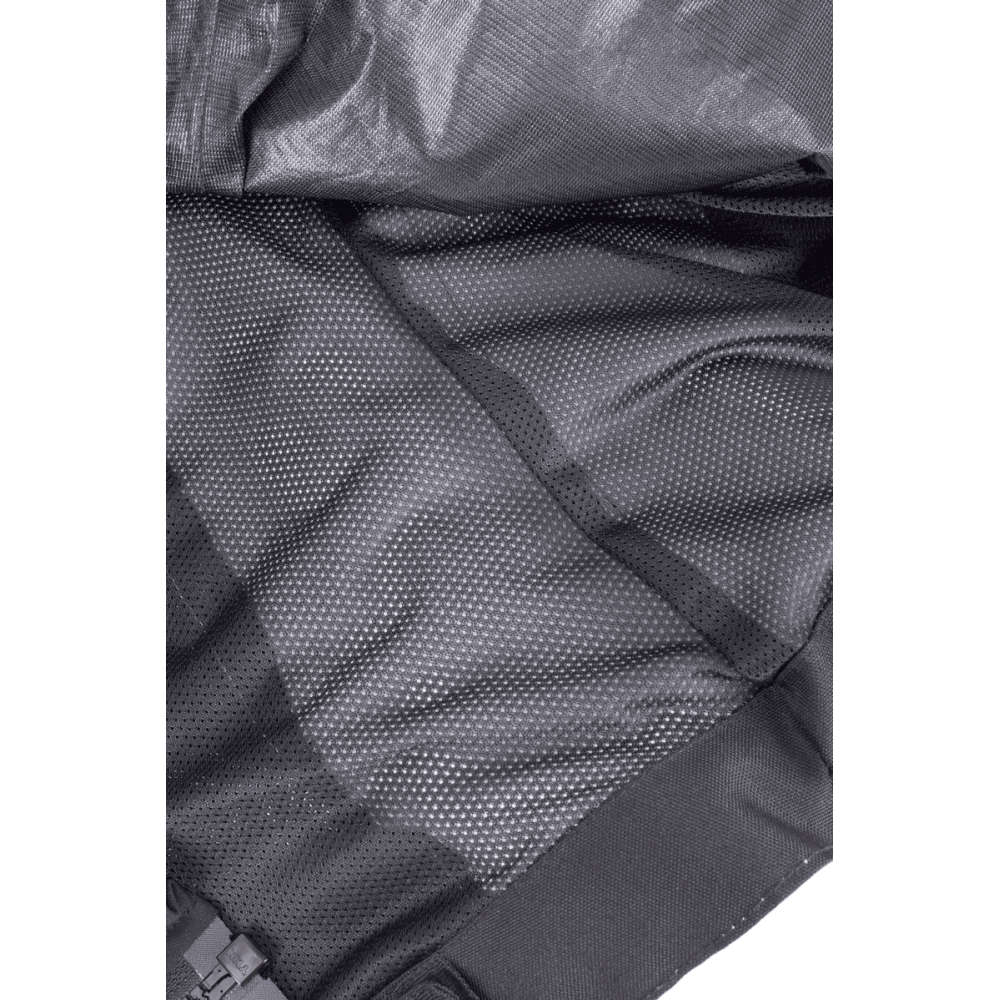 PES Lady Red Women's Summer Motorcycle Jacket – Breathable Mesh, CE Level 2 Protectors, Detachable Rain Liner