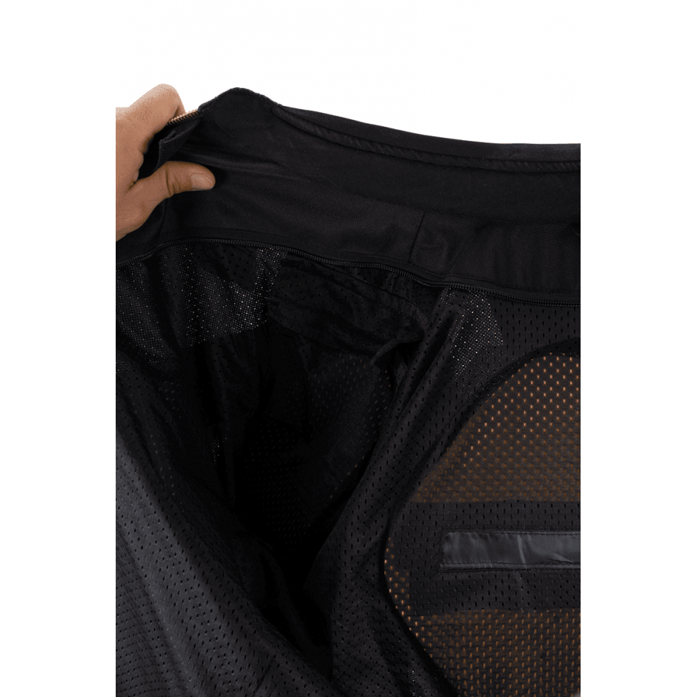 PES Grand Air Blue Men's Summer Motorcycle Jacket – Ventilated Mesh, Level 2 Protectors, AA Certification, Removable Rain Liner
