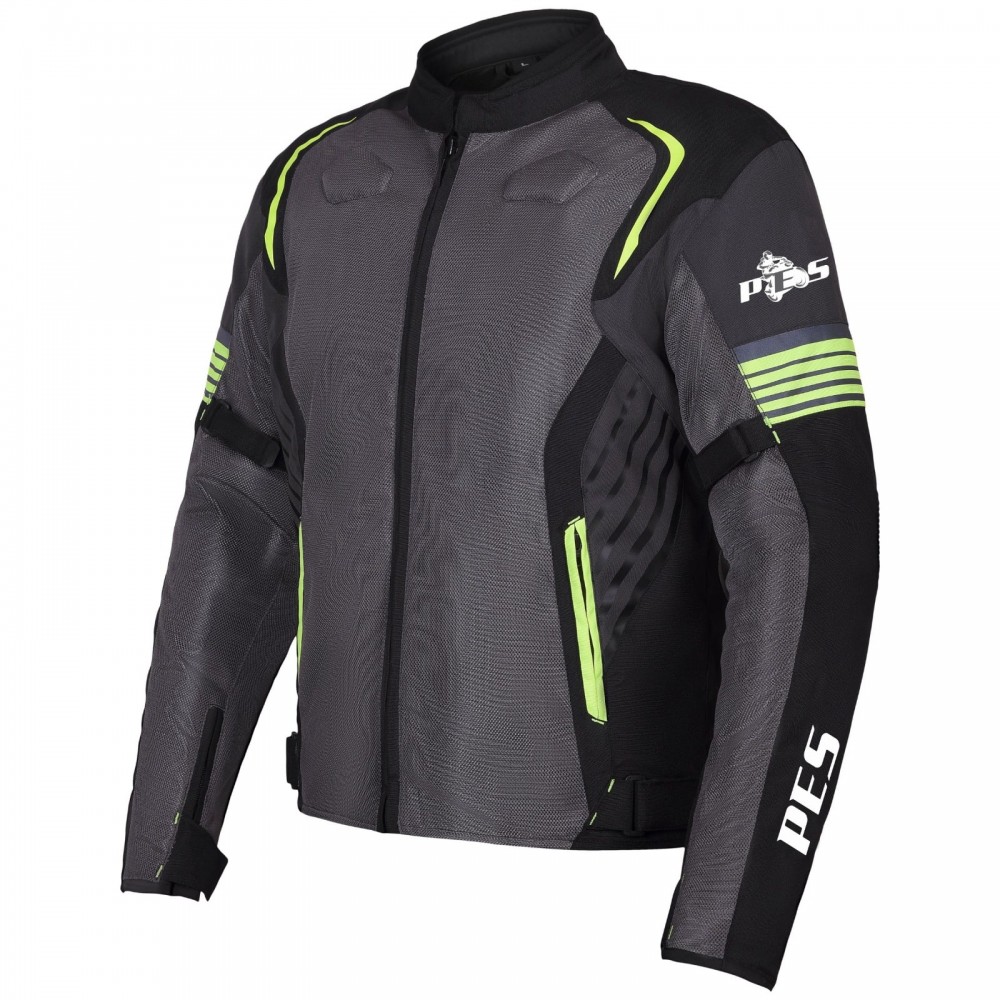 PES Grand Air Summer Motorcycle Jacket, CE Level 2 Protectors, Breathable Mesh, Waterproof, Designed in Romania PES Grand Air Summer Motorcycle Jacket, CE Level 2 Protectors, Breathable Mesh, Waterproof, Designed in Romania