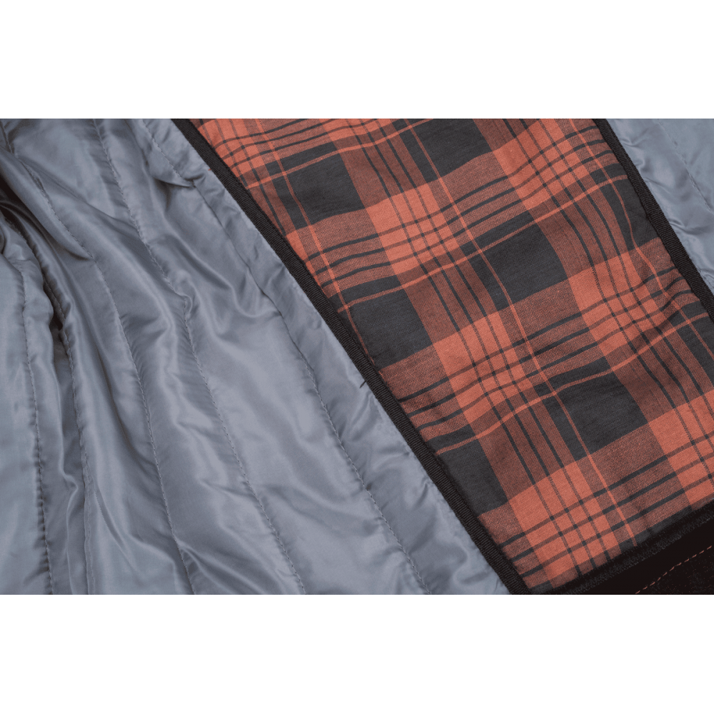 PES Urban Nubuck Motorcycle Jacket in Natural Nubuck Leather – CE Level 2 Protectors, Detachable Insulated Winter Liner, Front and Rear Ventilation, Abrasion Class AA