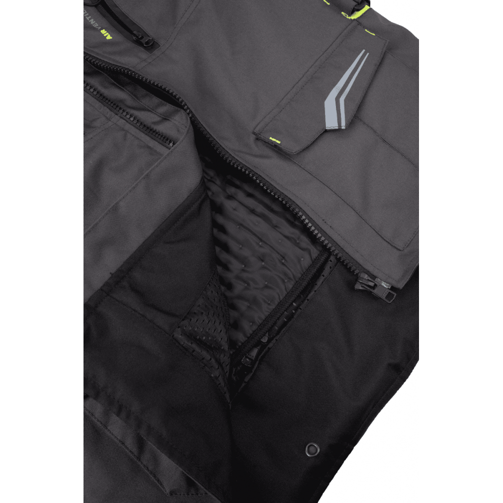 Waterproof Textile Motorcycle Jacket with Level 2 Protection – Touring Jacket Ideal for Winter & Summer, Ventilation System and Detachable Liner