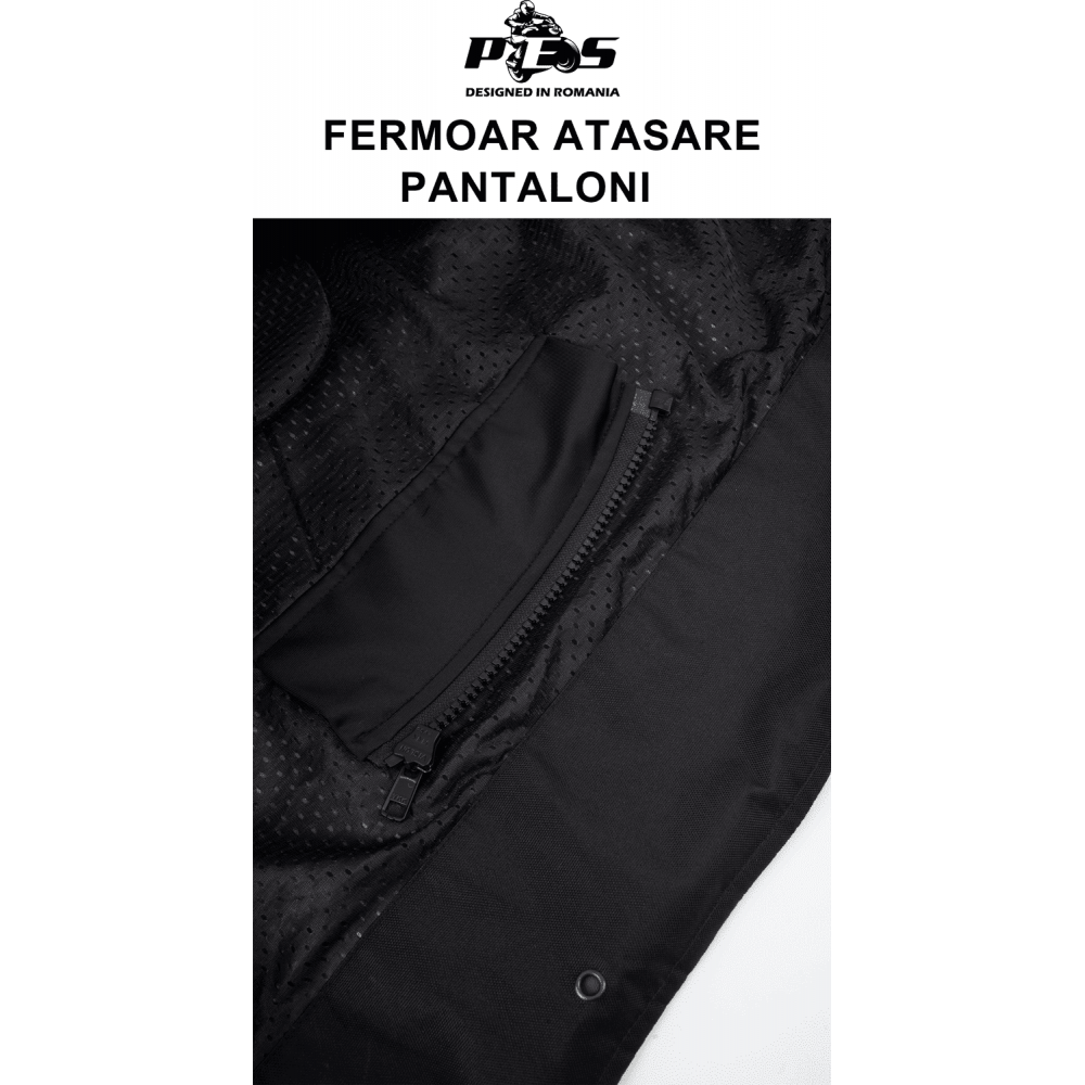 Waterproof Textile Motorcycle Jacket with Level 2 Protection – Touring Jacket Ideal for Winter & Summer, Ventilation System and Detachable Liner