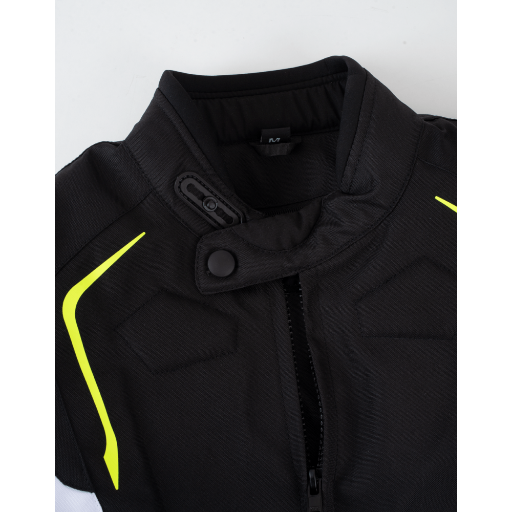 PES Grand 4-Season Motorcycle Jacket with CE Level 2 Protectors, Waterproof, Removable Winter Liner