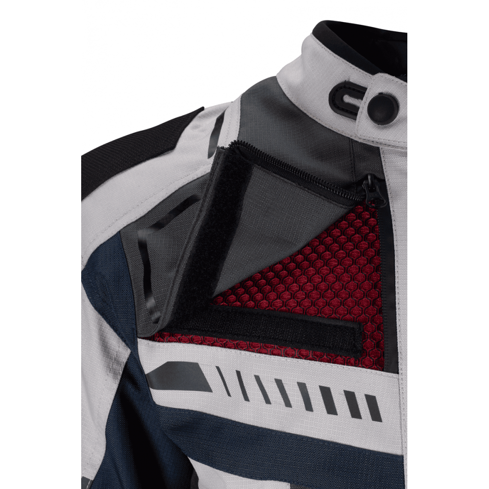 PES Carpathian Series Touring Motorcycle Jacket – Ripstop 600D, Waterproof, AA Certified, CE Level 2 Protectors, 4 Seasons