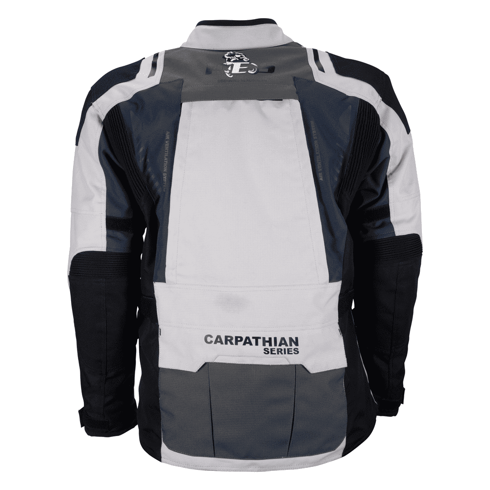 PES Carpathian Series Touring Motorcycle Jacket – Ripstop 600D, Waterproof, AA Certified, CE Level 2 Protectors, 4 Seasons