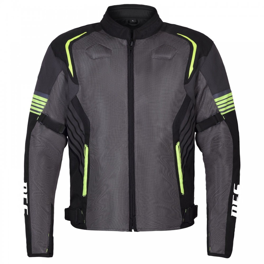 PES Grand Air Summer Motorcycle Jacket, CE Level 2 Protectors, Breathable Mesh, Waterproof, Designed in Romania