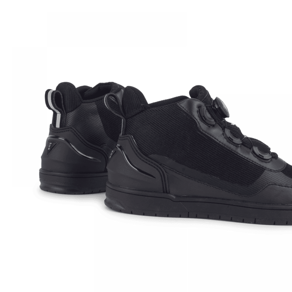 PES AeroGuard Men's Motorcycle Boots for Summer, with Breathable Panels, Ankle Protection and Non-Slip Sole