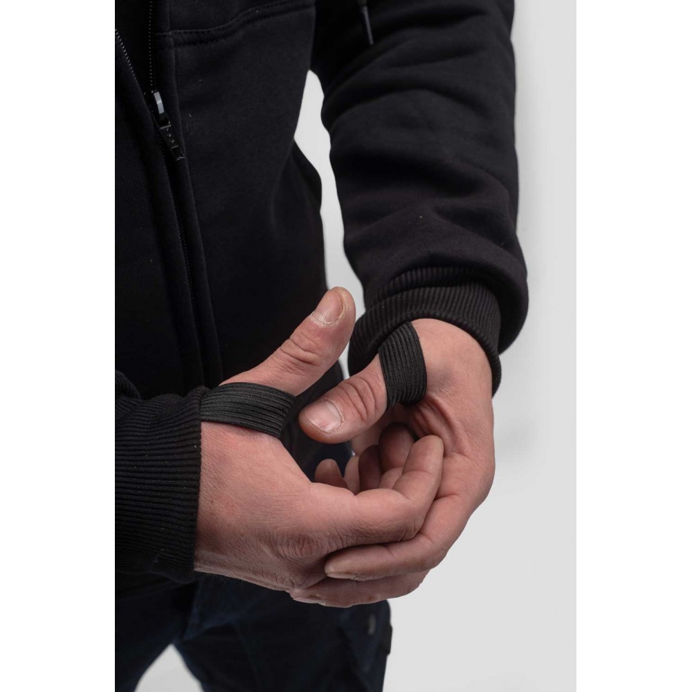 PES KevArmor Zip Motorcycle Hoodie with CE Level 2 Protectors, Full Kevlar Lining and AA Certification