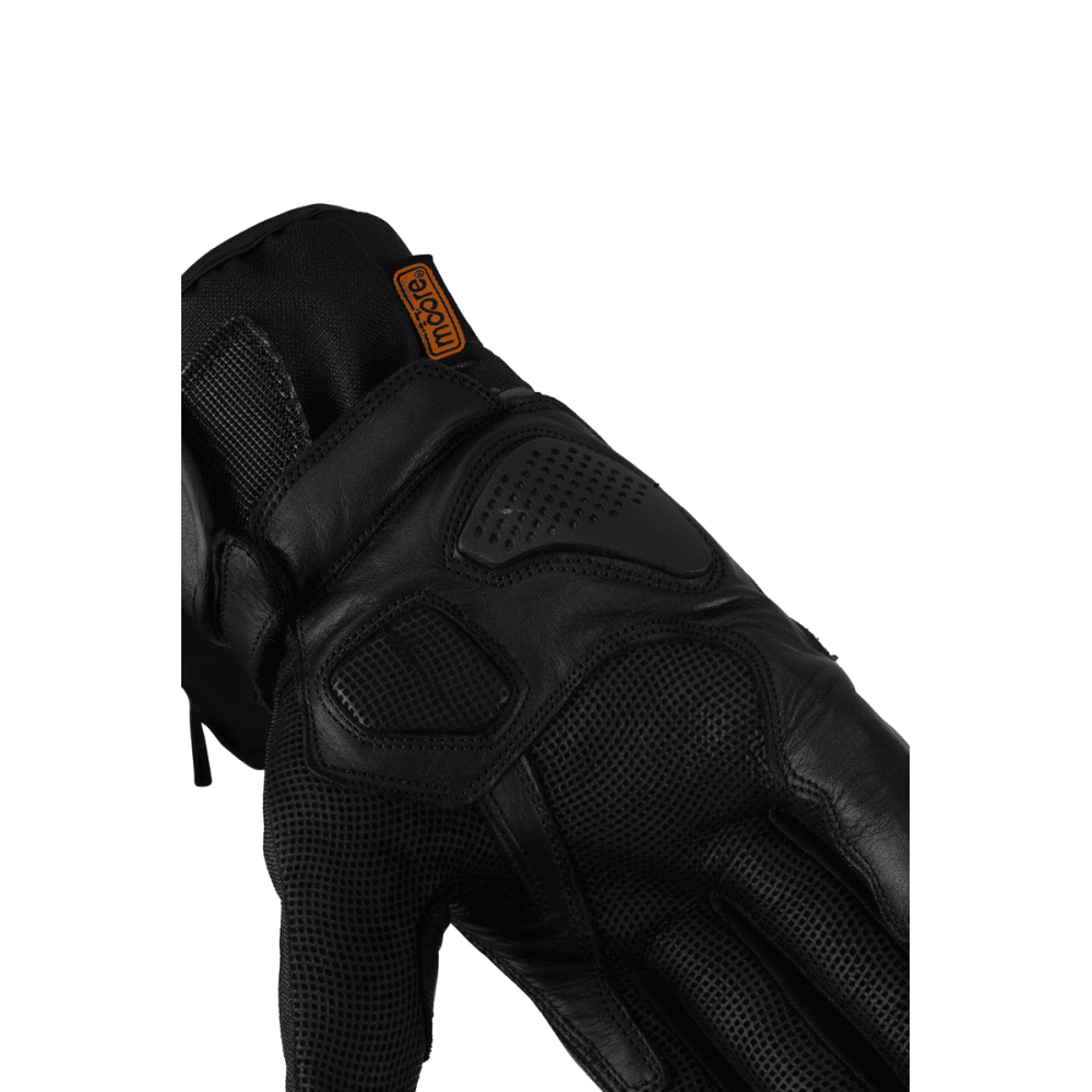 F4 Leather/Ripstop Winter Motorcycle Gloves – Waterproof, Protective, Touchscreen, 1KP Certified