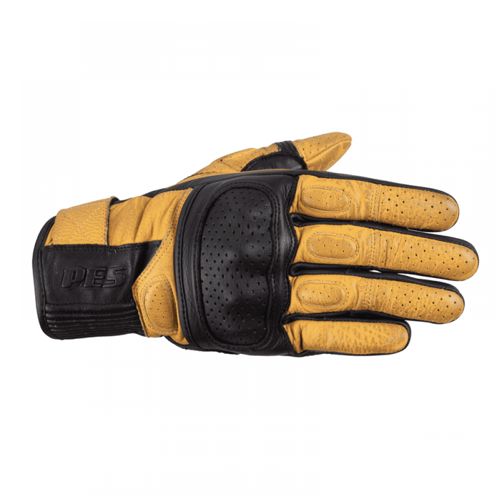 PES Venue Women's Perforated Leather Motorcycle Gloves – Ventilated, TPU Protection, Touchscreen, 1KP Certified