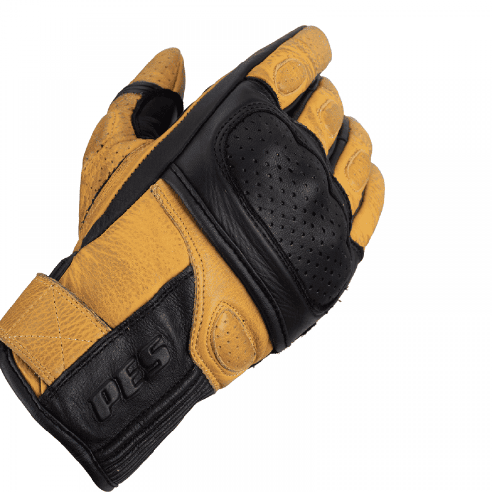 PES Venue Women's Perforated Leather Motorcycle Gloves – Ventilated, TPU Protection, Touchscreen, 1KP Certified