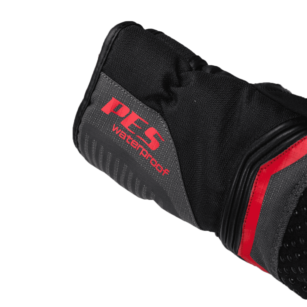 PES Harbor Winter Motorcycle Gloves – Certified Protection for Motorcycle, ATV, Scooter and Ski