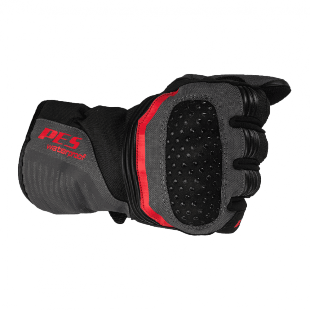 PES Harbor Winter Motorcycle Gloves – Certified Protection for Motorcycle, ATV, Scooter and Ski
