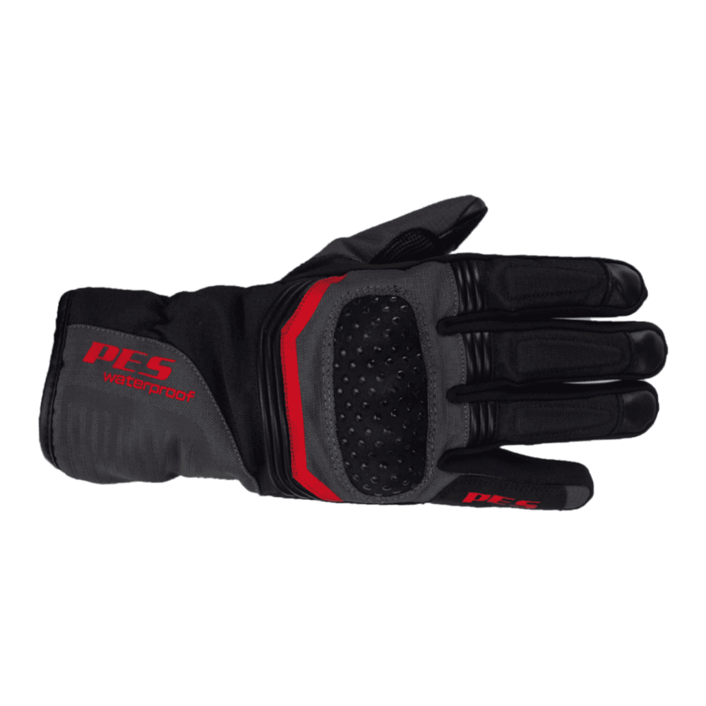 PES Harbor Winter Motorcycle Gloves – Certified Protection for Motorcycle, ATV, Scooter and Ski