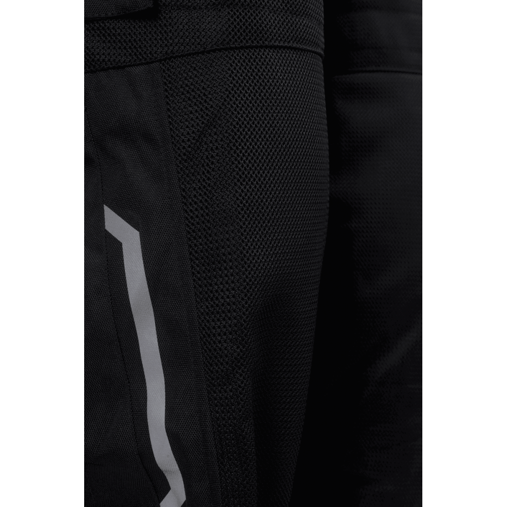 PES Summer Motorcycle Pants with Level 2 Knee and Hip Protectors, AA Rated, Black