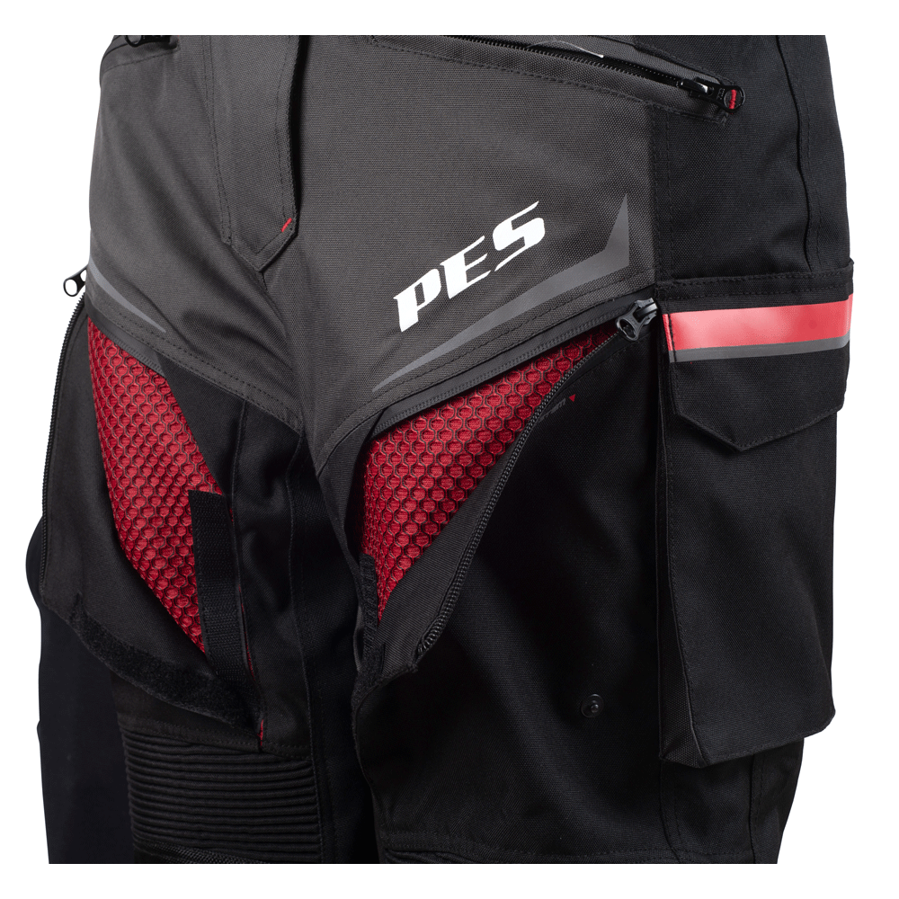 PES Carpathian Series Lady Women's Touring Motorcycle Pants – Waterproof, Level 2 Protectors, AA Certification