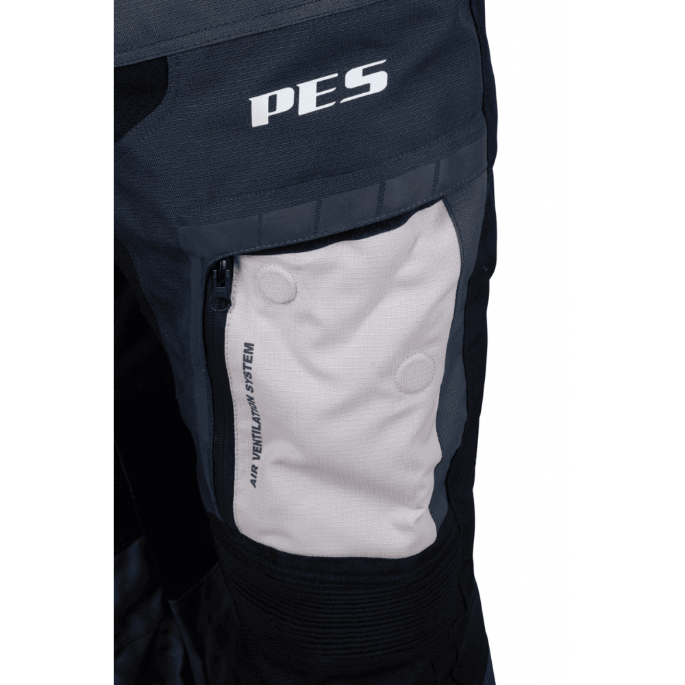 PES Carpathian Series Touring Motorcycle Pants – 4 Seasons, Ripstop 600D AA, Waterproof, CE Level 2 Knee Protectors